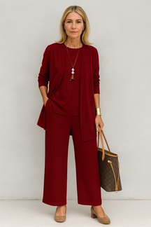 Bella | Dames Minimalistische Drie-Delige Lounge Set