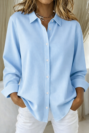 Eliana | Dames Minimalistische Statementstuk Blouse