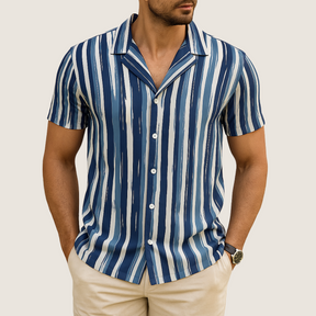 Monarch Chemise Imprimée – Style Estival Décontracté