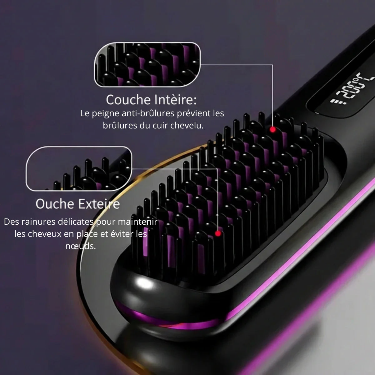 Monarch Wear | Brosse coiffante pour cheveux courts – VolumeLift™ (PROMOTION LIMITÉE)