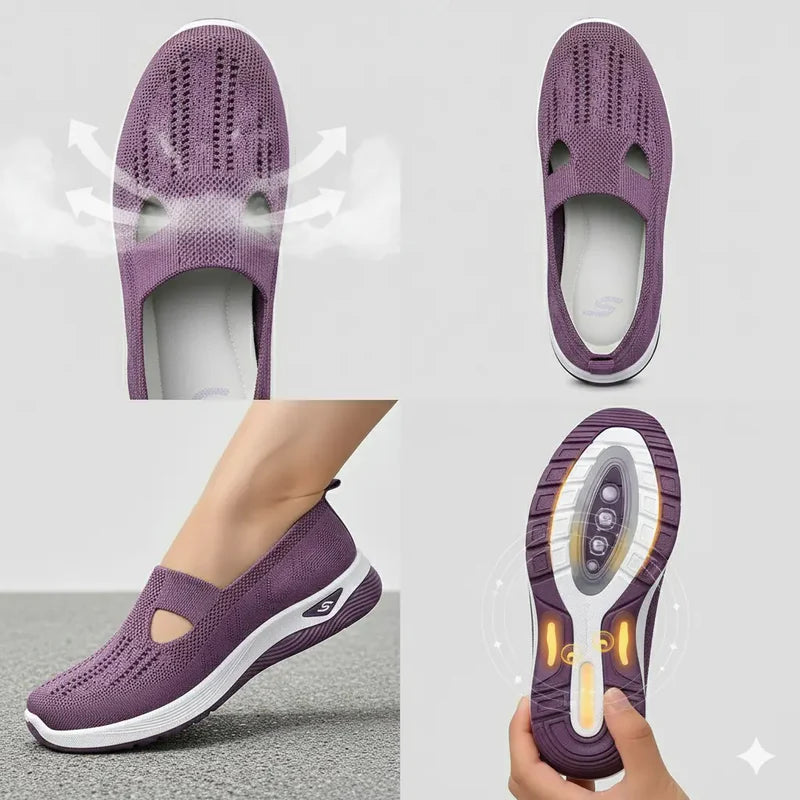CloudWear™ – Baskets Orthopédiques Respirantes et Ultra Confortables pour Femmes - [LIQUIDATION]