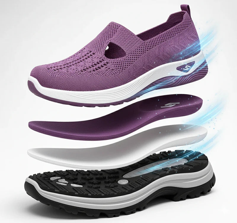 CloudWear™ – Baskets Orthopédiques Respirantes et Ultra Confortables pour Femmes - [LIQUIDATION]