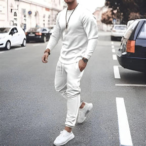 Donald | Heren Tweedelig Casual Streetwear Trainingspak