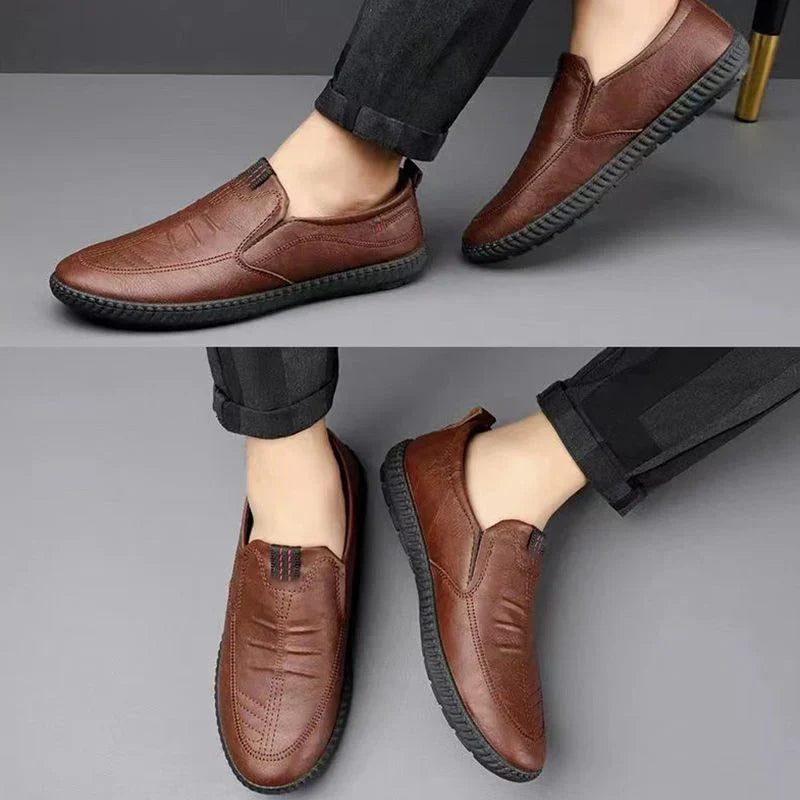 Monarch Wear - Leren Instap Mocassins voor Heren