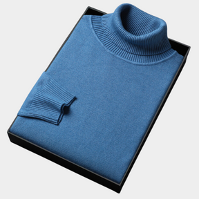 Zachary | Heren Winter Rollneck Pullover Trui