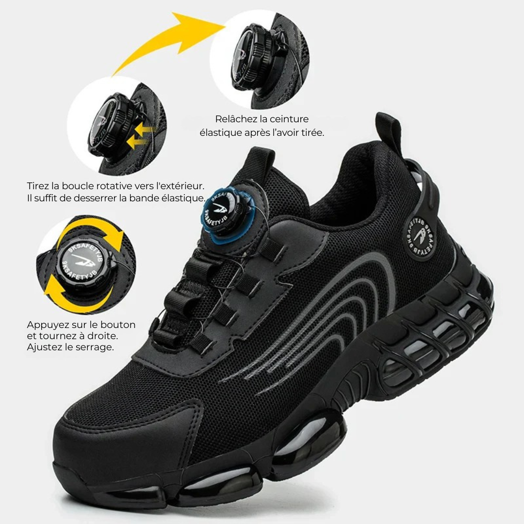 Chaussure de travail avec embout en acier - Rocky™