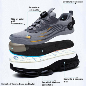 Chaussure de travail avec embout en acier - Rocky™