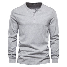 Brandon | Heren Lange Mouwen Shirt met Knopen