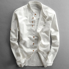 Monarch Wear - Mandarijnenkraag Overhemd Osaka™