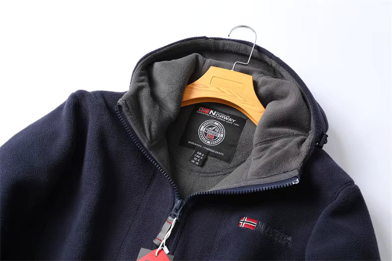 NordWell™ | Warme Herenjas met Capuchon
