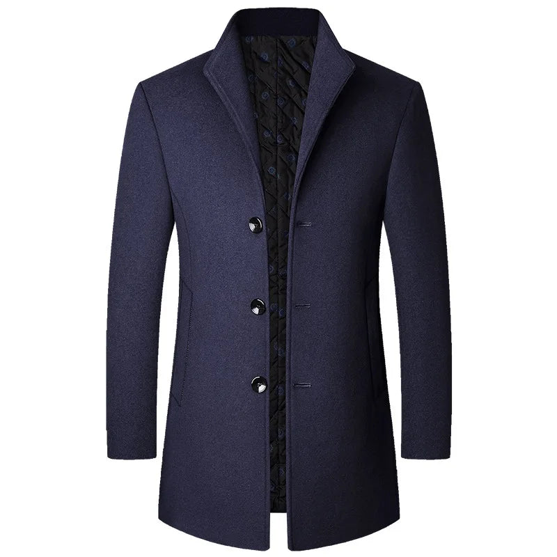 Jasper | Heren Business Casual Mantel van Wolmix