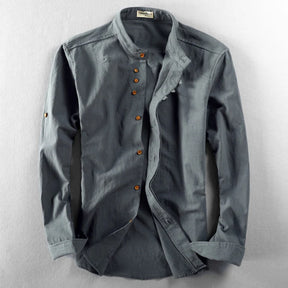 Monarch Wear - Chemise à Col Mandarin Osaka™