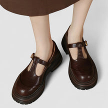 Jessica | Dames Platform T-Riem Casual Schoenen