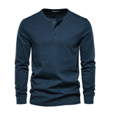 Brandon | Heren Lange Mouwen Shirt met Knopen