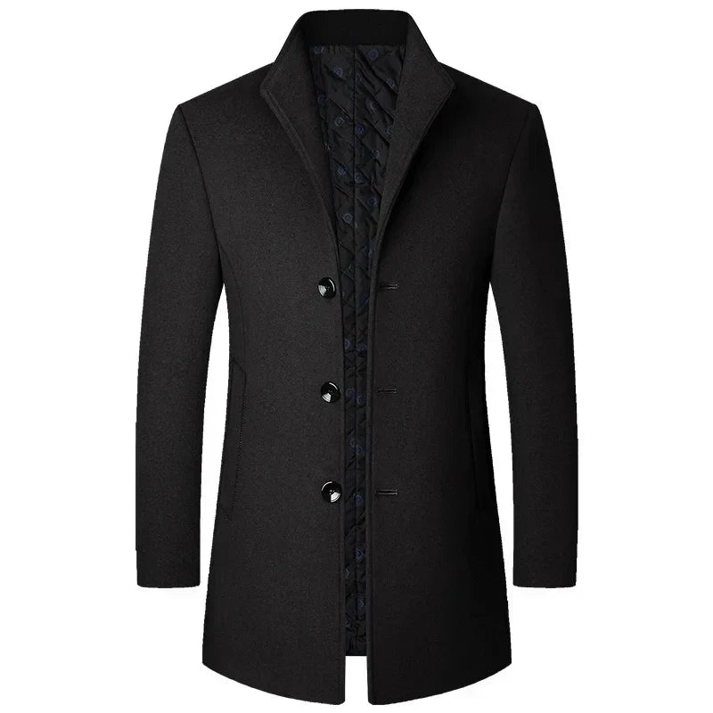 Jasper | Heren Business Casual Mantel van Wolmix