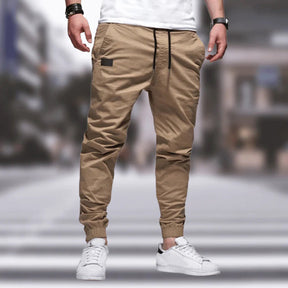 Spencer | Heren Casual Jogger Broek Met Trekkoord
