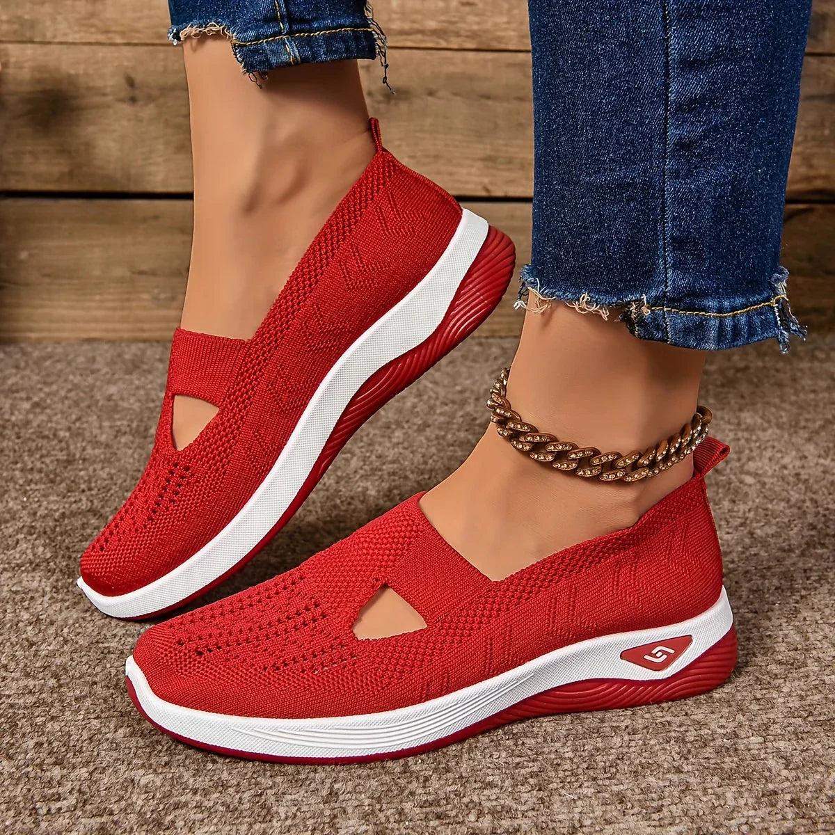 CloudWear™ – Ademend en Ultiem Comfortabele Orthopedische Sneakers voor Dames