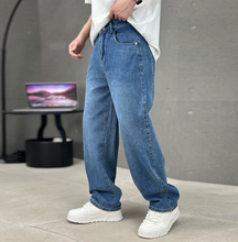 Drew | Heren Lente Losse Straight-Fit Denim Jeans
