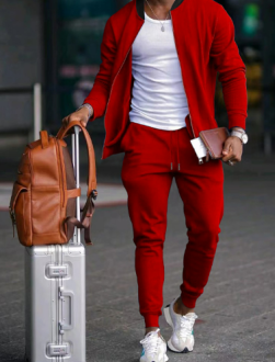 Tyler | Heren Casual Travel Set met Ritssluiting Jack
