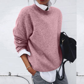 Kayla | Dames zachte wollen trui, elegant bij jeans of rok