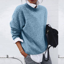 Kayla | Dames zachte wollen trui, elegant bij jeans of rok