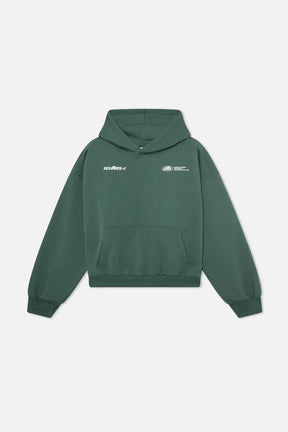 Nanda | Dames hoodie met ontspannen pasvorm en With love print