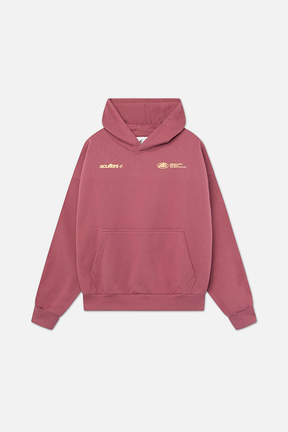 Nanda | Dames hoodie met ontspannen pasvorm en With love print
