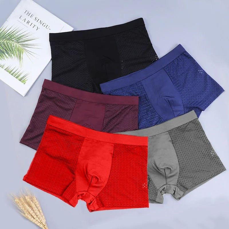 SoftLuxe™ – Bamboe Boxershorts Voordeelpak (10 stuks) – [KOOP 5, KRIJG 10] – [OPRUIMING]
