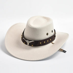 Caleb | Heren Brede Rand Westerse Cowboy Hoed