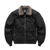 Axel | Heren Rits Kraag Bomber Jas