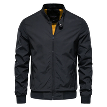 Aaron | Heren Rits Klassieke Bomber Jas