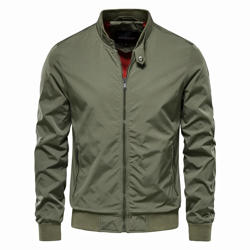 Aaron | Heren Rits Klassieke Bomber Jas