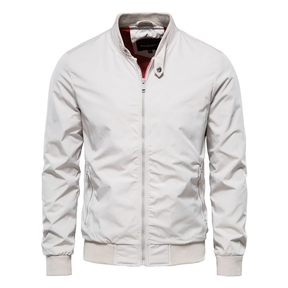 Aaron | Heren Rits Klassieke Bomber Jas