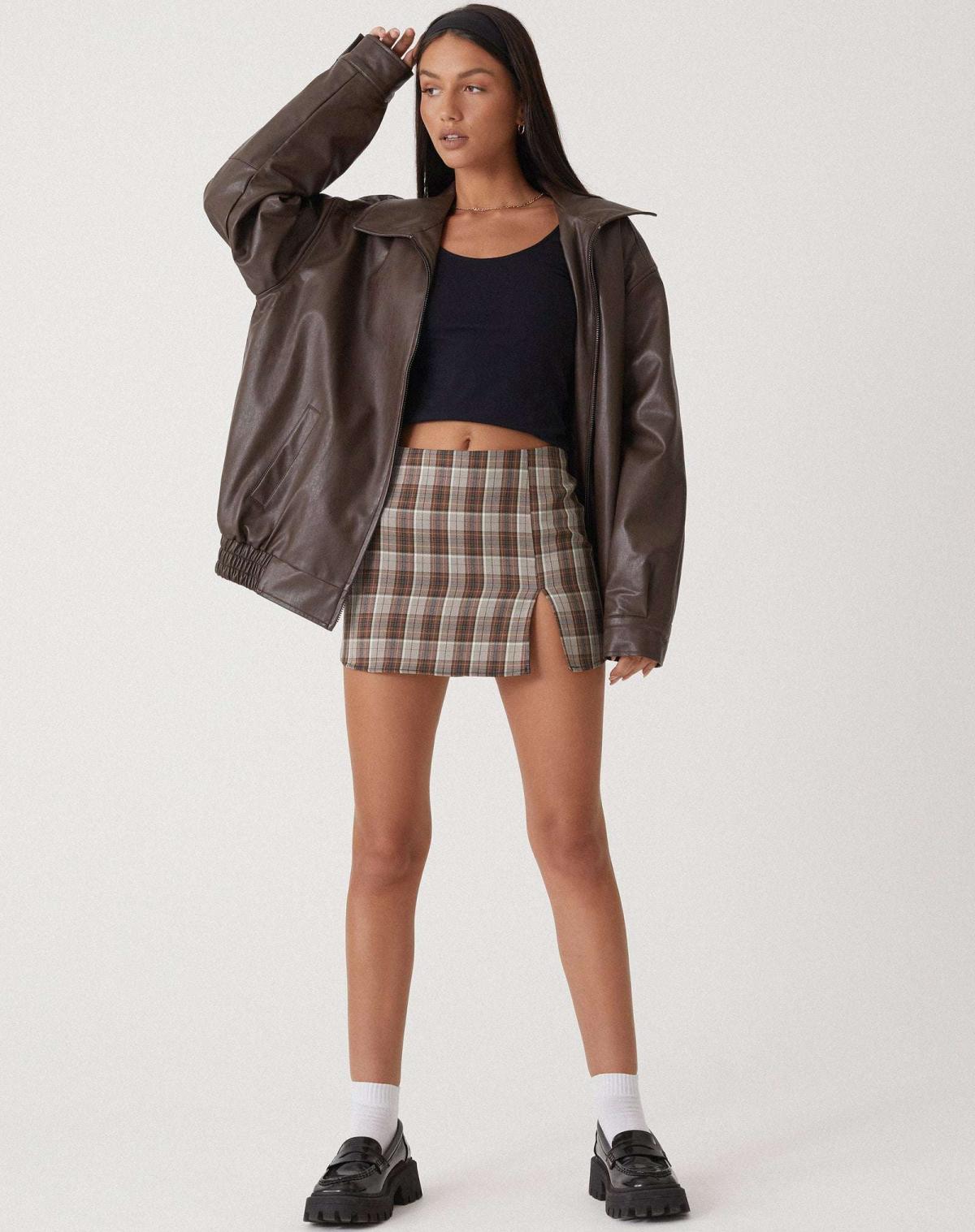 Sophia | Oversized PU-Leren Jas Dames – Modieuze Look, Hoogwaardig Kunstleer
